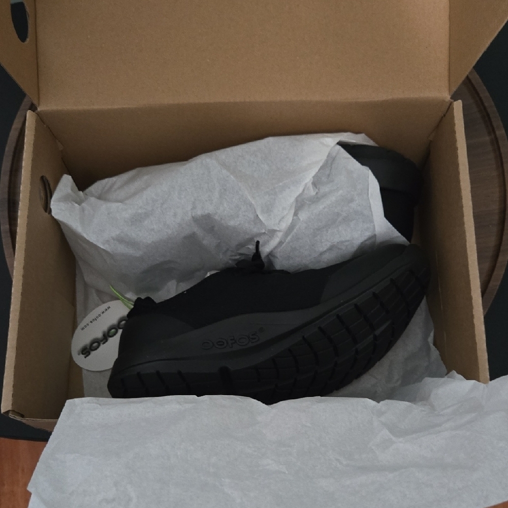 OOFOS Women's Black Sport LS Shoes *Read Description For Important Information* - Picture 8 of 9